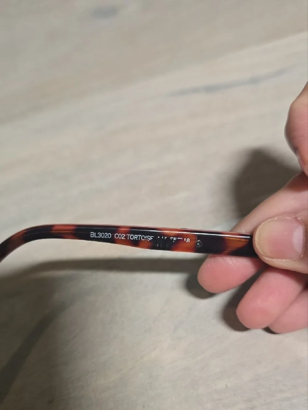 Balmain BL3020 C02 Tortoise Eyeglass Frames ONLY 55-18-145 GUC Discontinued